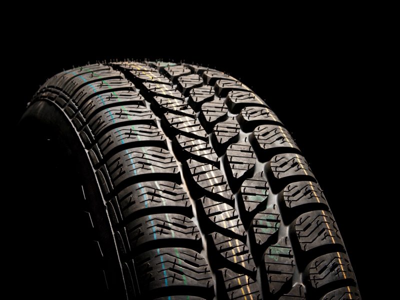 Tire close up